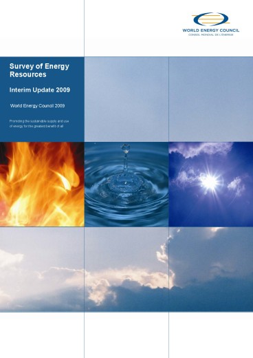 World Energy Resources 2009 - Interim update