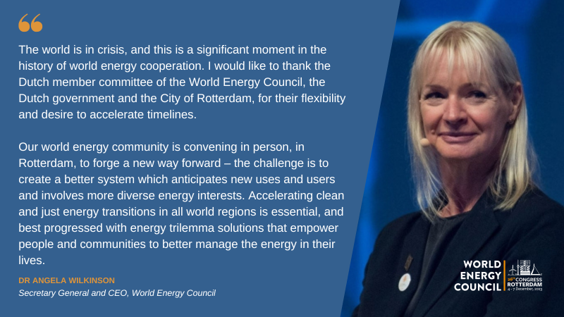 Dr Angela Wilkinson's Quote